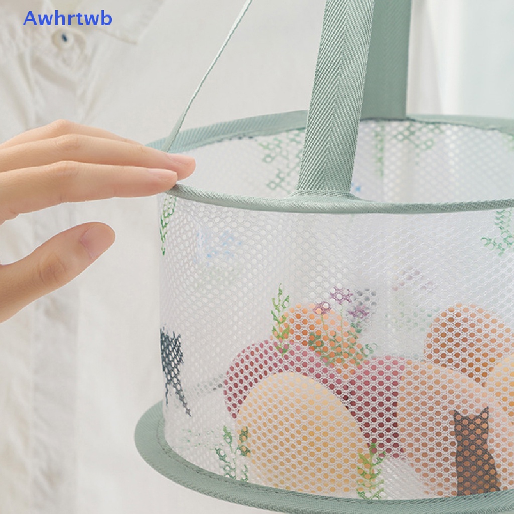 Giỏ Lưới Phơi Khô Cọ Trang Điểm Tiện Dụng Mới