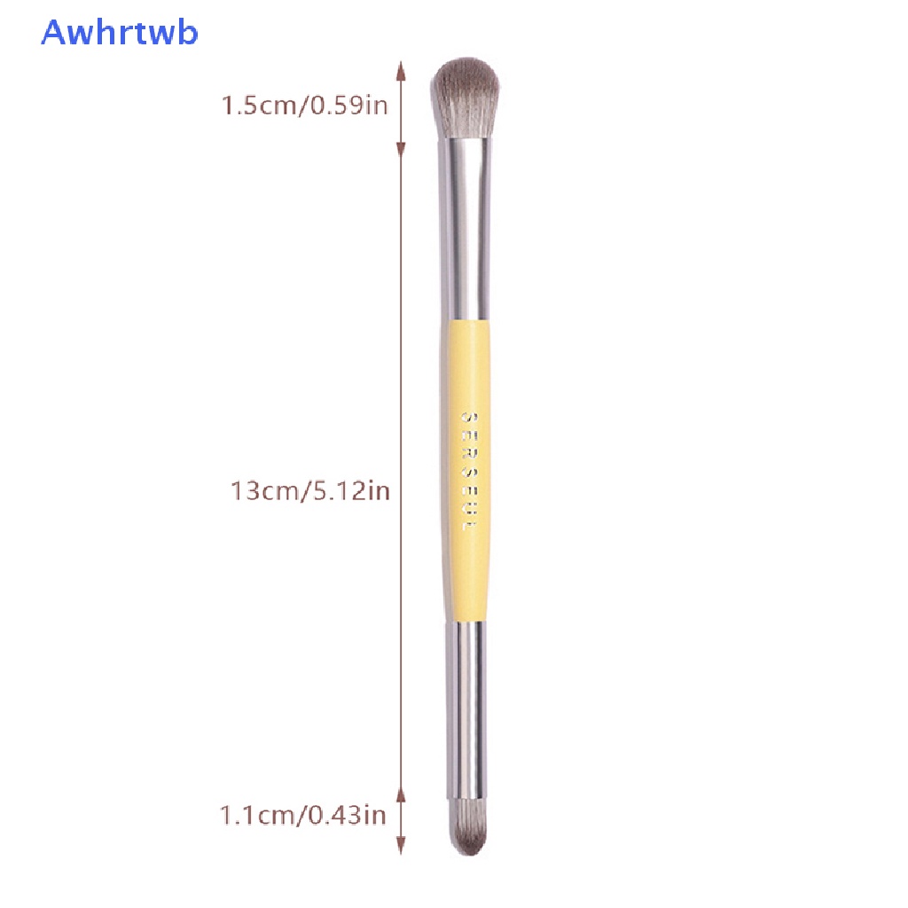 1 Cọ Trang Điểm Phấn Mắt Hai Đầu Không Nhòe Tiện Dụng Mới