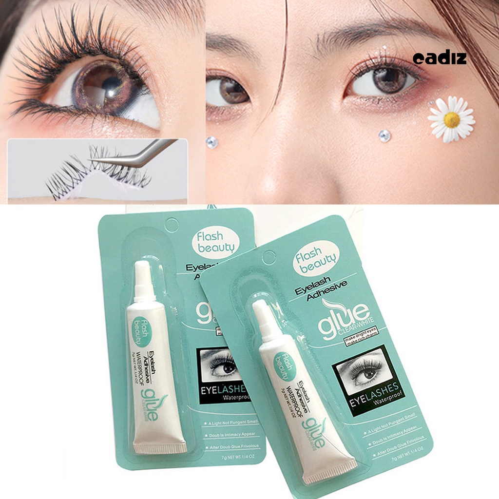 Keo Dán Lông Mi Giả Màu Trắng Đen Đa Năng 7g An Toàn Tiện Dụng