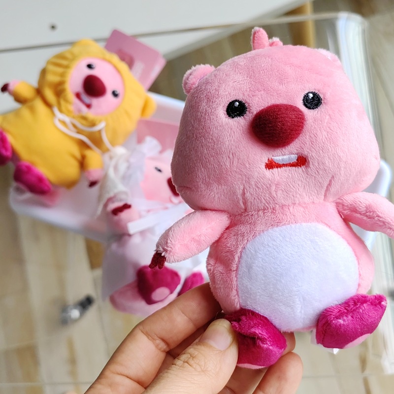 Dễ Thương Móc Khóa Hình Thú Nhồi Bông Xinh Xắn Đáng Yêu