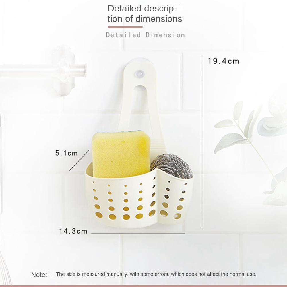 Set 2 Rổ Đựng Đồ Dùng Nhà Bếp Gắn Bồn Rửa Không Cần Đục Lỗ