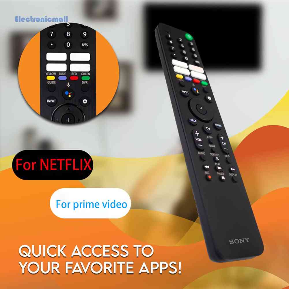 [ElectronicMall01.vn] Rmf-tx520u Thay Thế Cho Sony Bravia TV / KD / XR