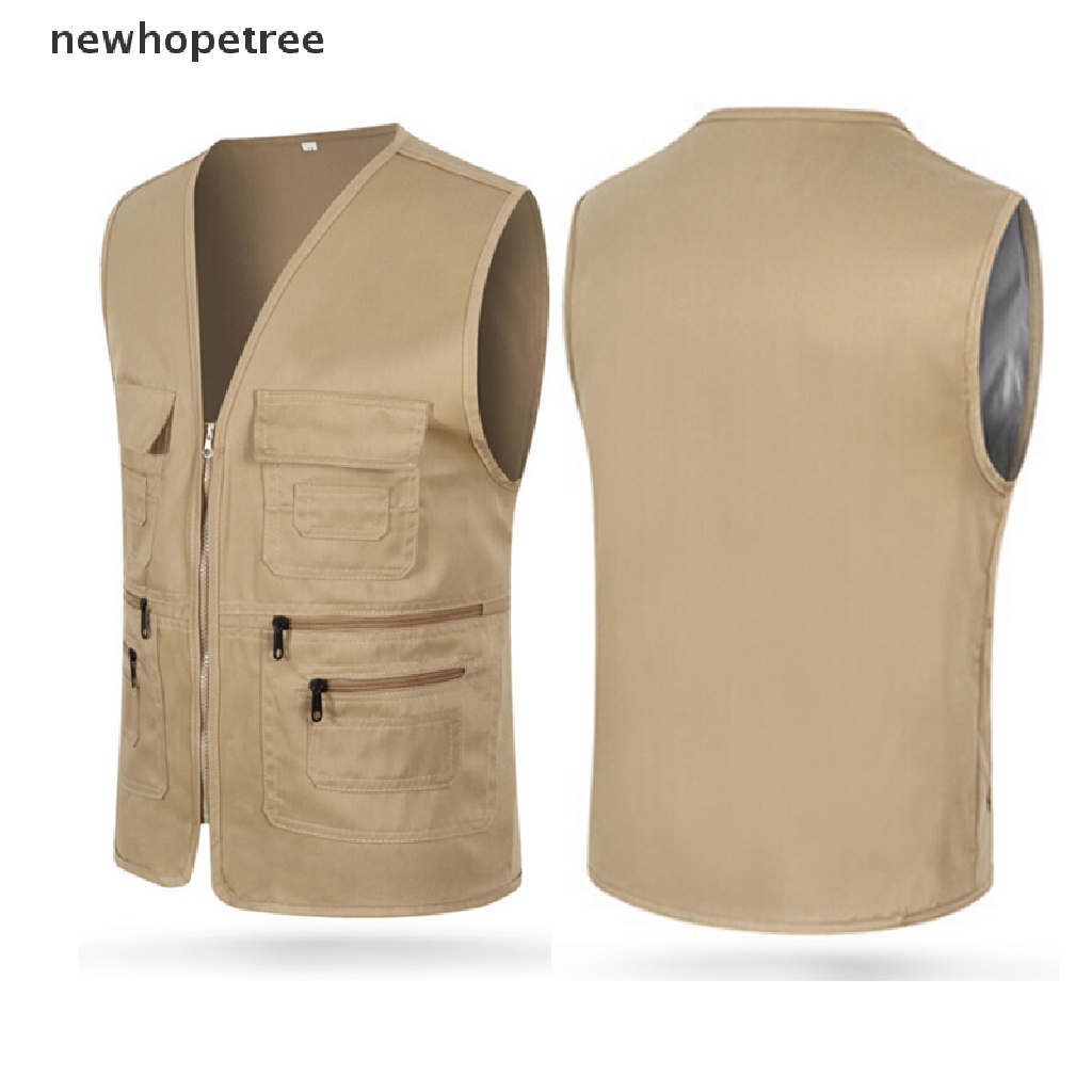 Áo Khoác Câu Cá / Leo Núi Nhiều Túi Thời Trang Cho Nam