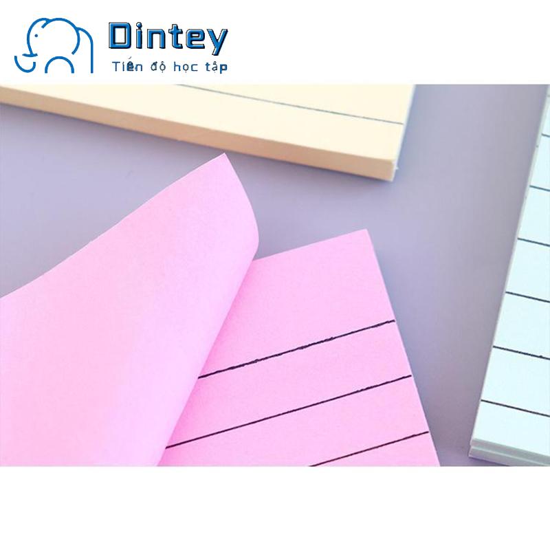 ✍mujicici✍Giấy note có dòng kẻ sắc màu, giấy nhớ có dòng kẻ