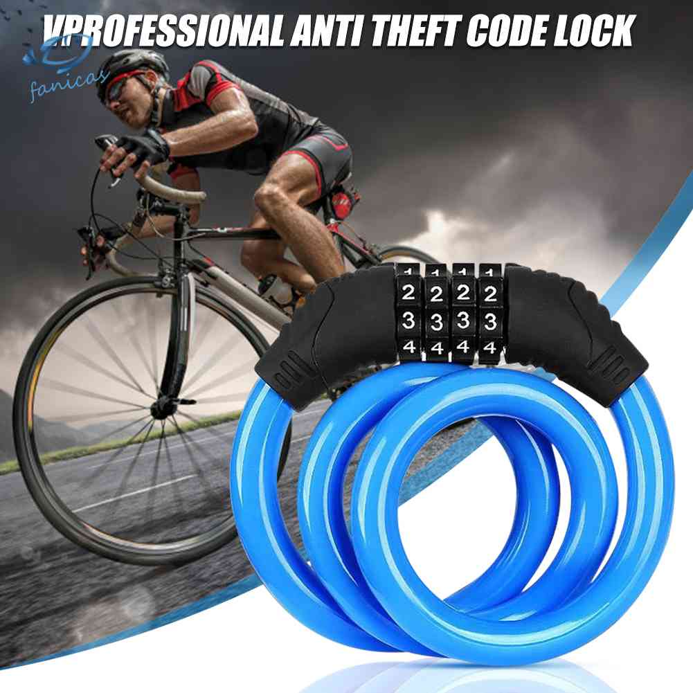 Khóa 4 Số Chống Trộm Cho Xe Đạp
