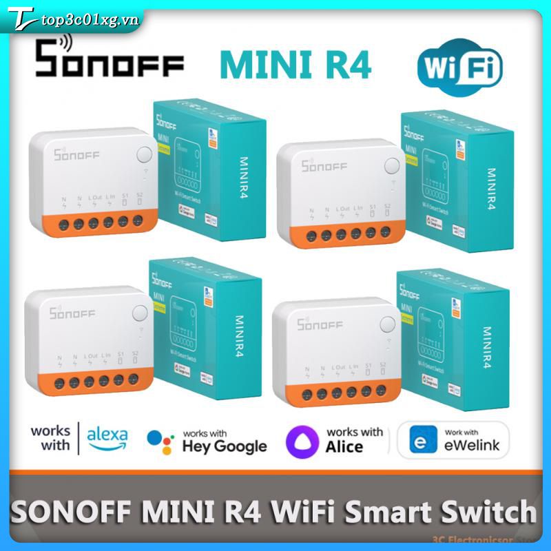 Công Tắc Điều Khiển Giọng Nói Thông Minh SONOFF MINIR4 Cho Alexa Google