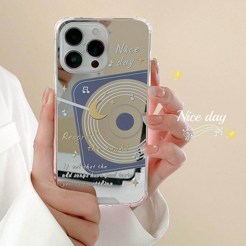 Ốp Điện Thoại Silicon Mềm Tráng Gương Cho IPhone 6S 7 8 Plus X XR XS Max IPhone 11 12 13 14 Pro Max 14 Plus 7 + 8 + 12 13