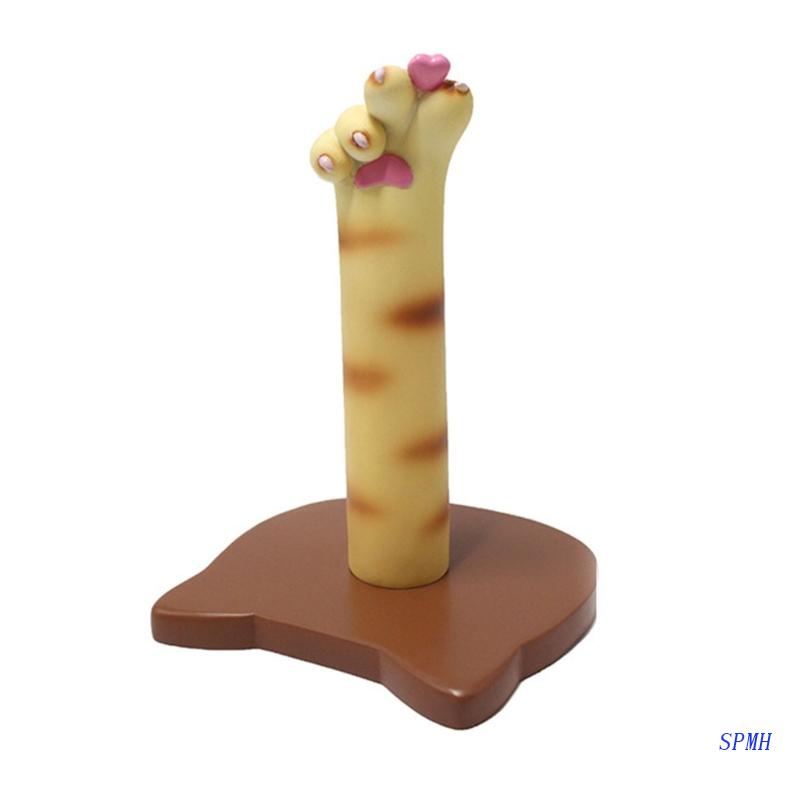 Giá Đỡ Cuộn Khăn Giấy Vệ Sinh Hình Bàn Chân Mèo