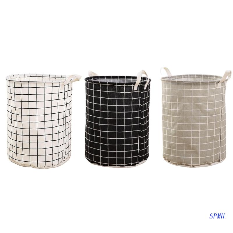 Giỏ Đựng Quần Áo Bẩn Có Tay Cầm Có Thể Gấp Gọn Tiện Dụng