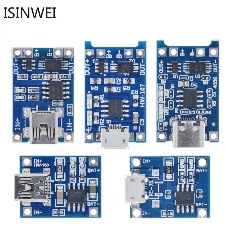 Bản Mạch Sạc Pin Lithium 5V 1A 18650 TP4056 1A Li-ion