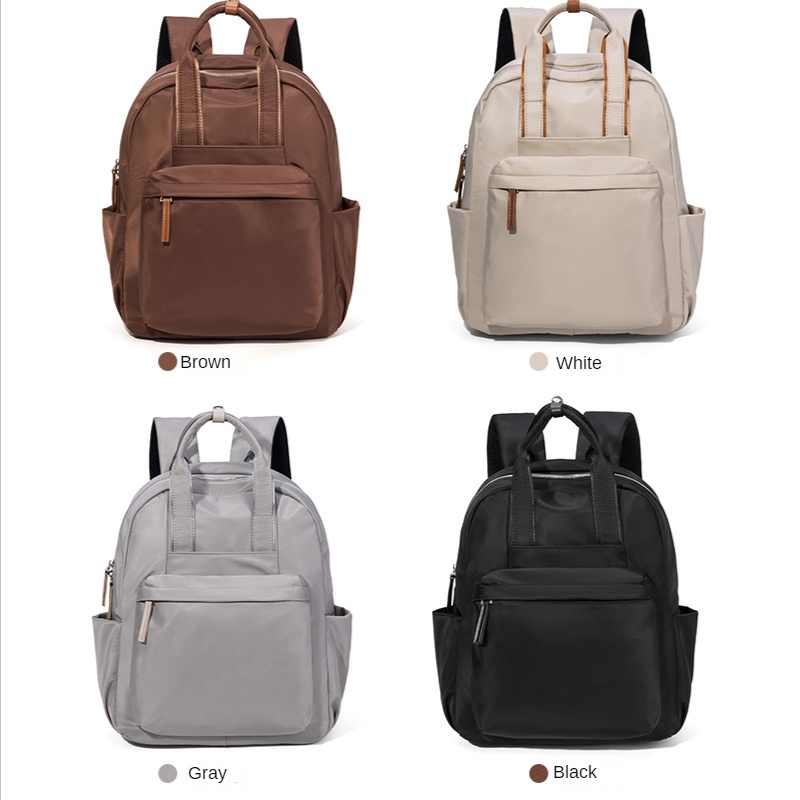 ICONZERO Ba Lô Nữ Ba lô máy tính xách tay 14 inch chống nước thời trang đơn giản phù hợp mọi thứ Balo Nữ