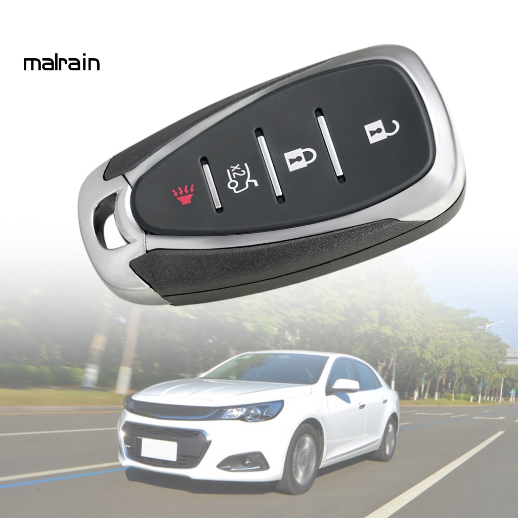 Vỏ Bảo Vệ Chìa Khóa Xe Hơi 4 Nút Chuyên Nghiệp Cho Chevrolet
