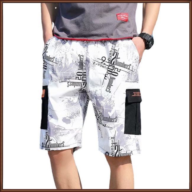 Quần Lửng Thể Thao Phối Nhiều Túi Thời Trang Xu Hướng Cho Nam