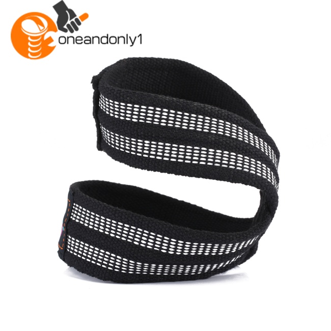 1 Cặp Dây Đai Nâng Tạ Hình Số 8 2 Kích Cỡ Có Thể Kéo Lên Để Tập Gym