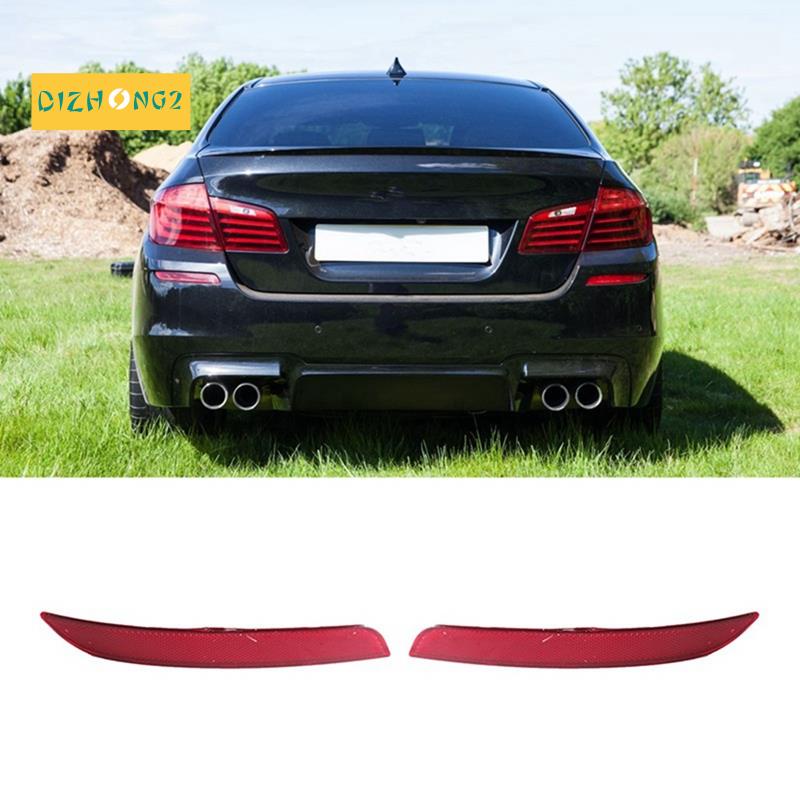 Tấm Chắn Phía Sau Phản Quang Chuyên Dụng Cho Xe Hơi 63147842955 63147842956 Bộ 2 Phụ Kiện Màu Đỏ Trái Phải Cho BMW 5 Series F10 F18 2011-2016