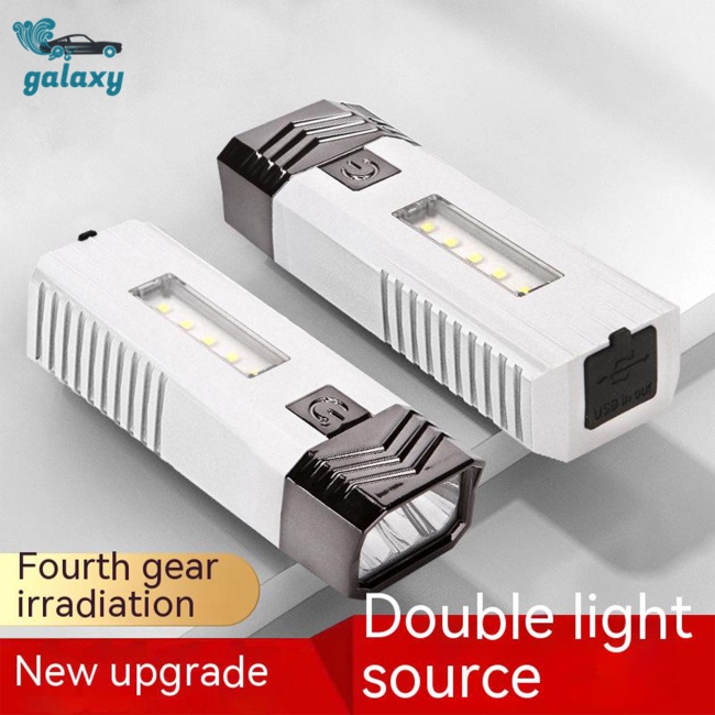 Galaxy Đèn Pin Mini Đa Năng Sạc Usb Tiện Lợi Dành Cho Xe Đạp