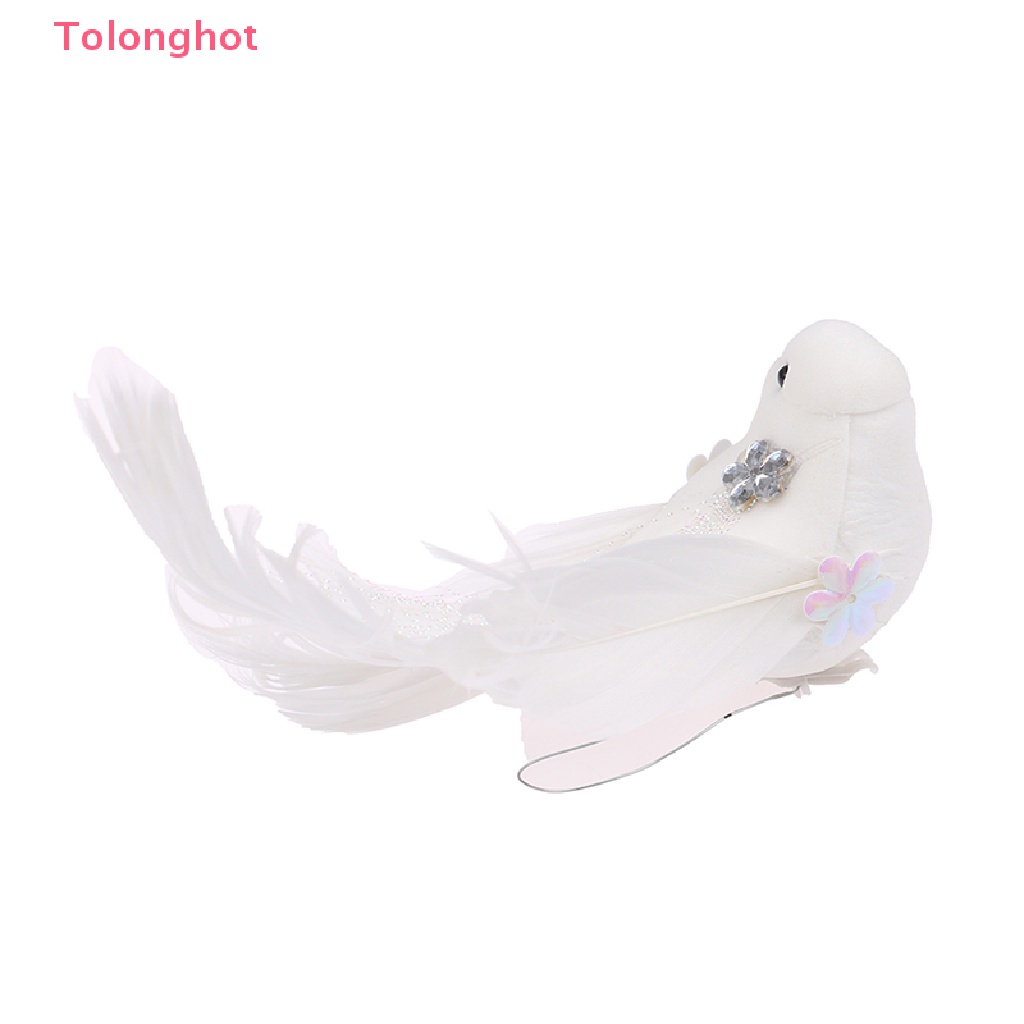 1 Chú Chim Bằng Xốp Nhân Tạo Trang Trí Cây Thông Giáng Sinh DIY