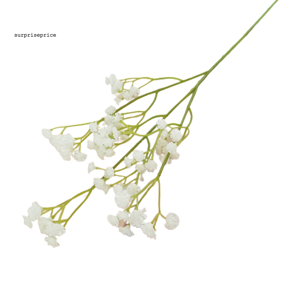 1 Bông Hoa Gypsophila Nhân Tạo Bằng Nhựa Cho Trang Trí Tiệc Cưới