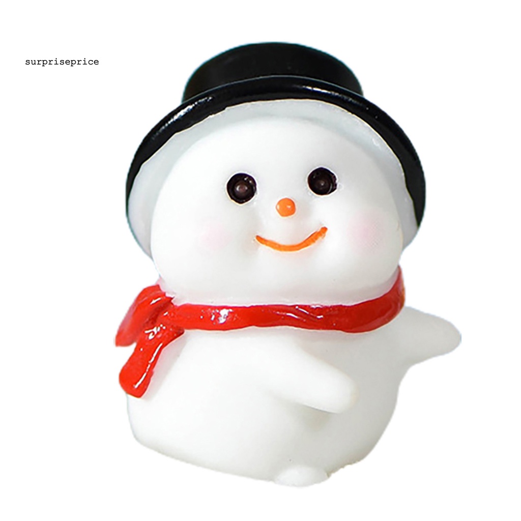 Spa Đồ trang trí Tượng Nhỏ Phong Cách Giáng Sinh Tinh Tế Trang Trí Nhà Cửa DIY