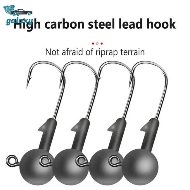 Galaxy Bộ Mồi Giả Câu Cá Hình Chữ T Bằng Nhựa