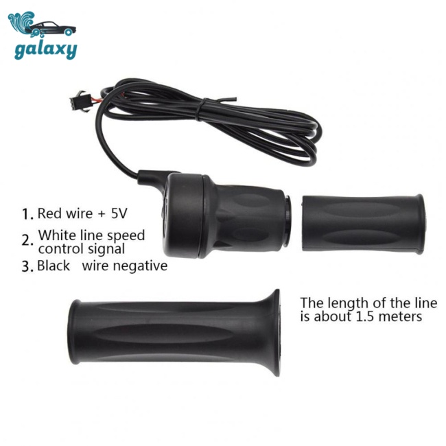 Galaxy Tay Lái Xe Đạp Điện Bằng Cao Su Chống Trượt Tiện Dụng