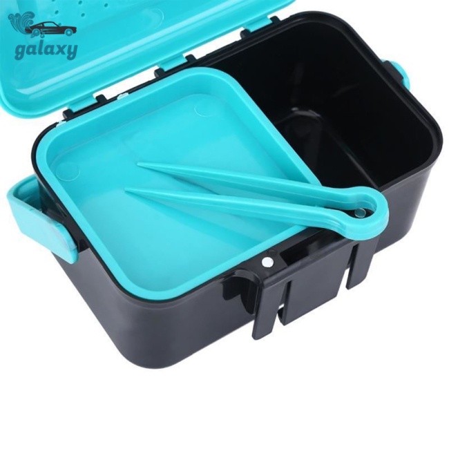 Galaxy Hộp Đựng Mồi Câu Cá 2 Ngăn Tiện Dụng