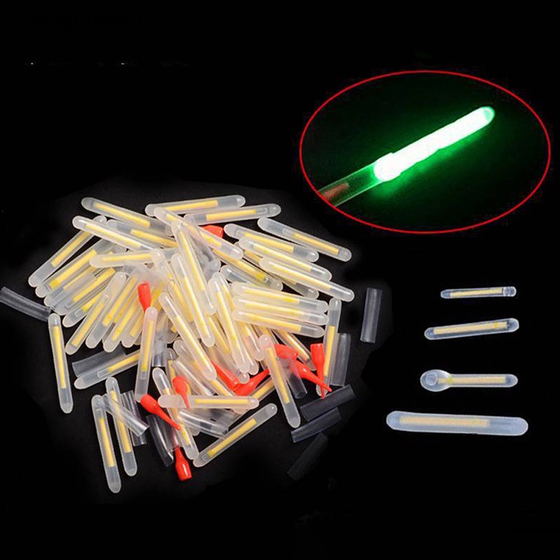 Hộp 10 Phao Câu Cá Phát Sáng Trong Đêm Tiện Dụng
