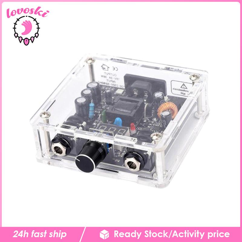[Lovoski] Cung Cấp Nguồn Điện Đầu Ra Kép Bằng Acrylic Cho Họa Sĩ