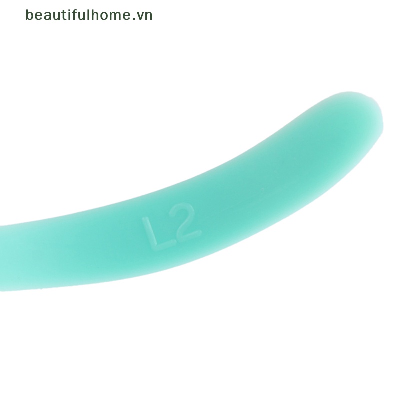 Bộ 7 Cặp Đệm Silicone Uốn Cong Lông Mi Có Thể Tái Sử Dụng