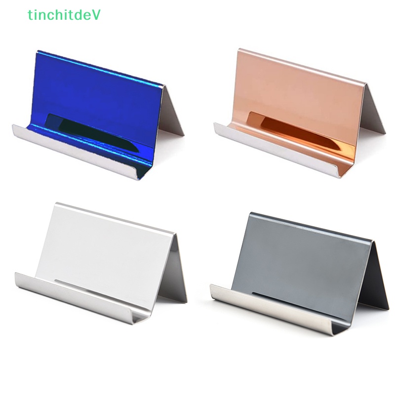 Giá Đỡ Bảng Tên / Điện Thoại Để Bàn Bằng Kim Loại Tiện Dụng