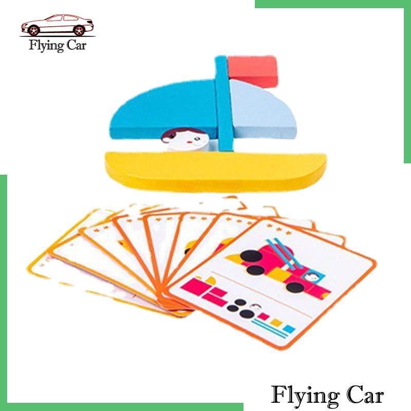 [Lzdjfmy2] Bộ Xếp Hình Montessori Cho Bé Từ 3 Tuổi