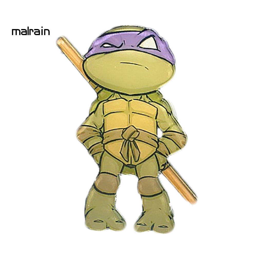 Kẹp Khuếch Tán Nước Hoa Hình Ninja Rùa Hoạt Hình Trang Trí Xe Hơi