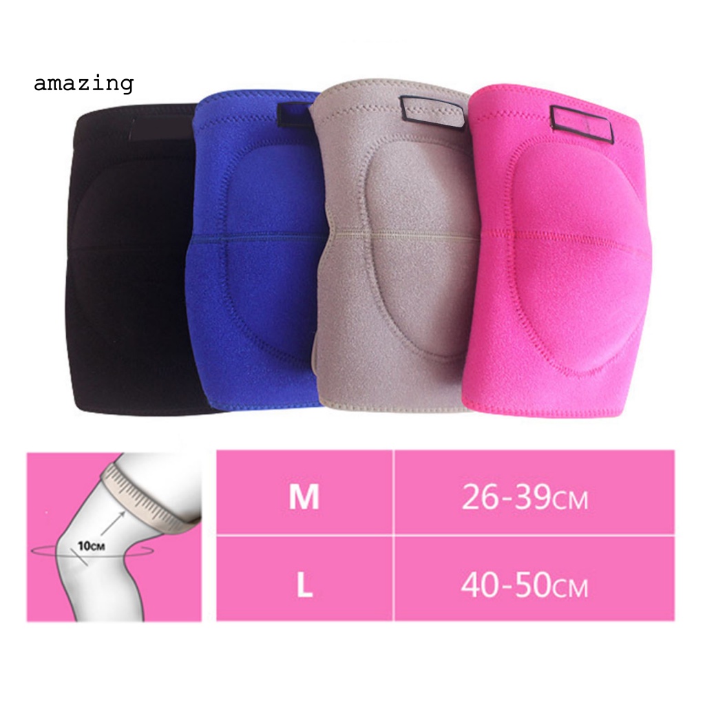 Set 2 Đệm Bảo Vệ Đầu Gối Dày Dặn Giữ Ấm Chống Trượt Khi Chơi Thể Thao Ngoài Trời