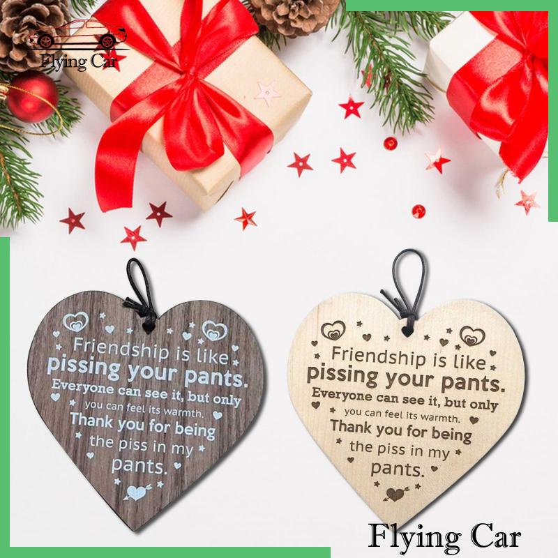 Bảng Gỗ Treo Tường In Chữ Best Friend Vui Nhộn Lzdjfmy2