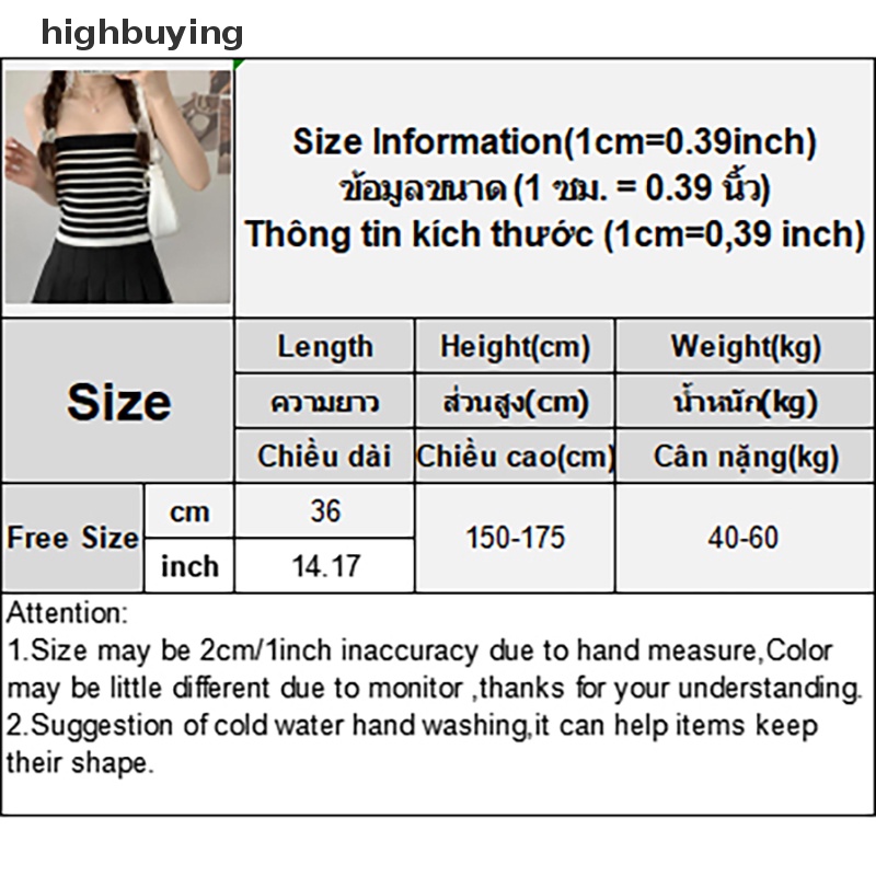 Áo Hai Dây Dệt Kim Cài Nút Họa Tiết Kẻ Sọc Thời Trang Mùa Hè Quyến Rũ Cho Nữ