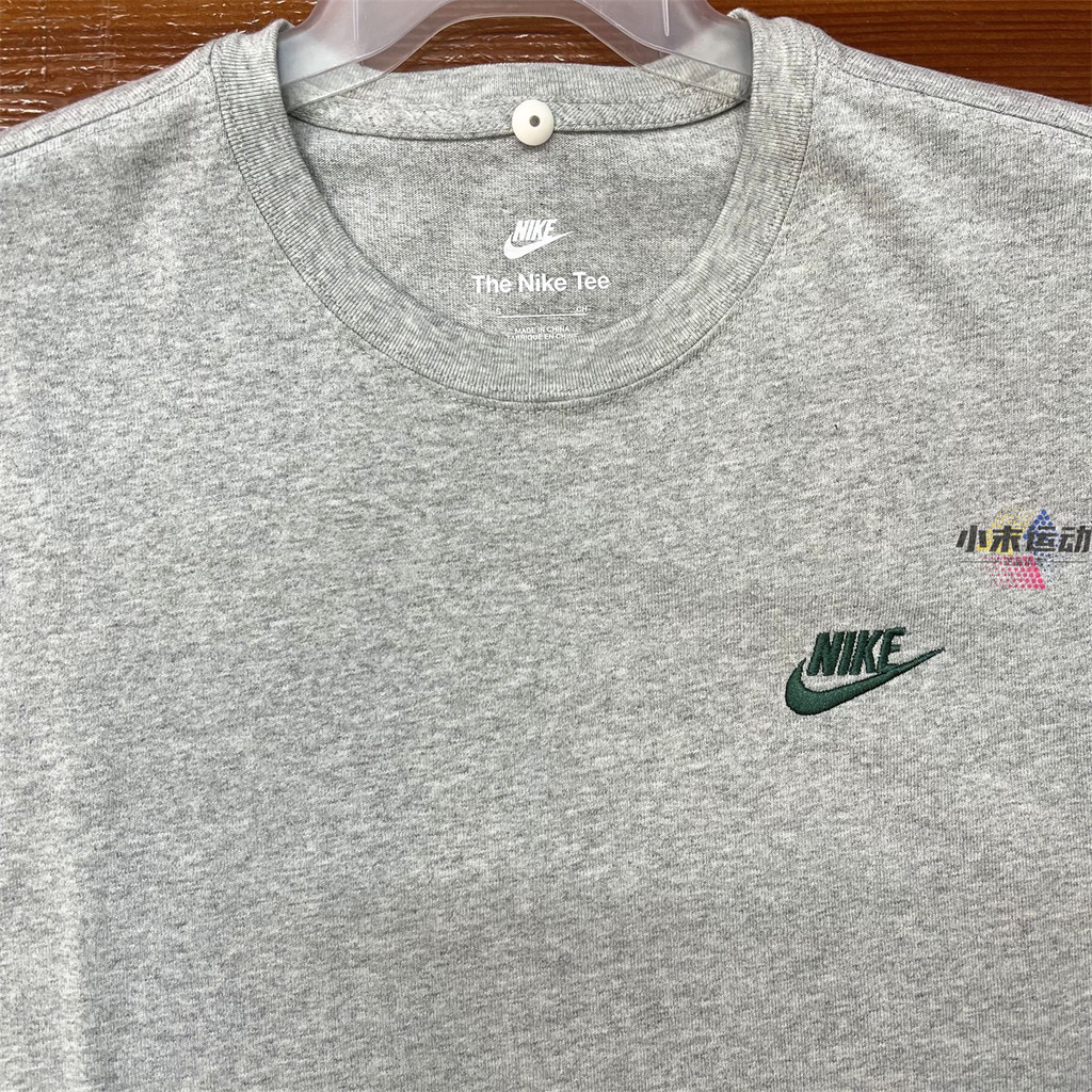 Air jordan 100% cotton in hình tròn cổ t-shirt thêu logo, tay ngắn có chữ ở mặt sau