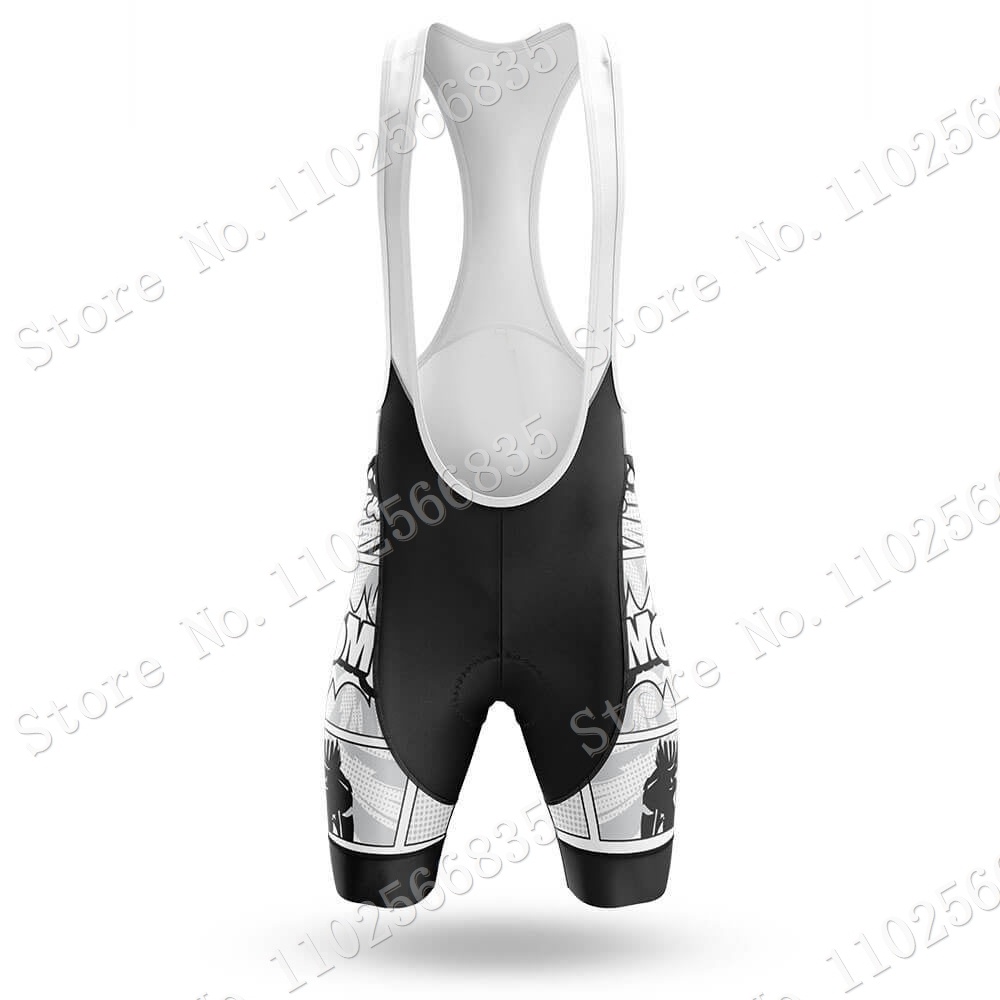 Bộ Đồ Đạp Xe Ngắn Tay Họa Tiết Hoạt Hình Comic 2023 Bang Pow Dành Cho Nam