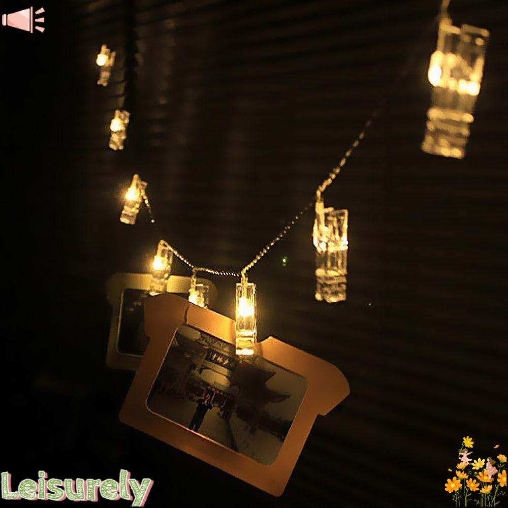 Kẹp Ảnh Có Đèn LED Kết Nối USB / Pin Độc Đáo