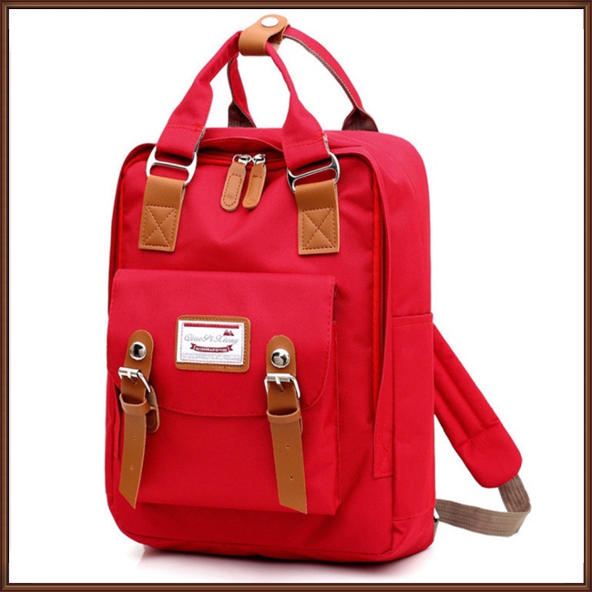 Ba Lô Đeo Vai Có Khóa Kéo Chống Thấm Nước Thời Trang Cho Nam Và Nữ