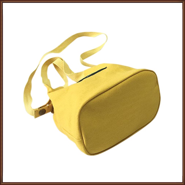 Túi Đeo Vai Bằng Vải Canvas Thiết Kế Nhỏ Gọn Thời Trang