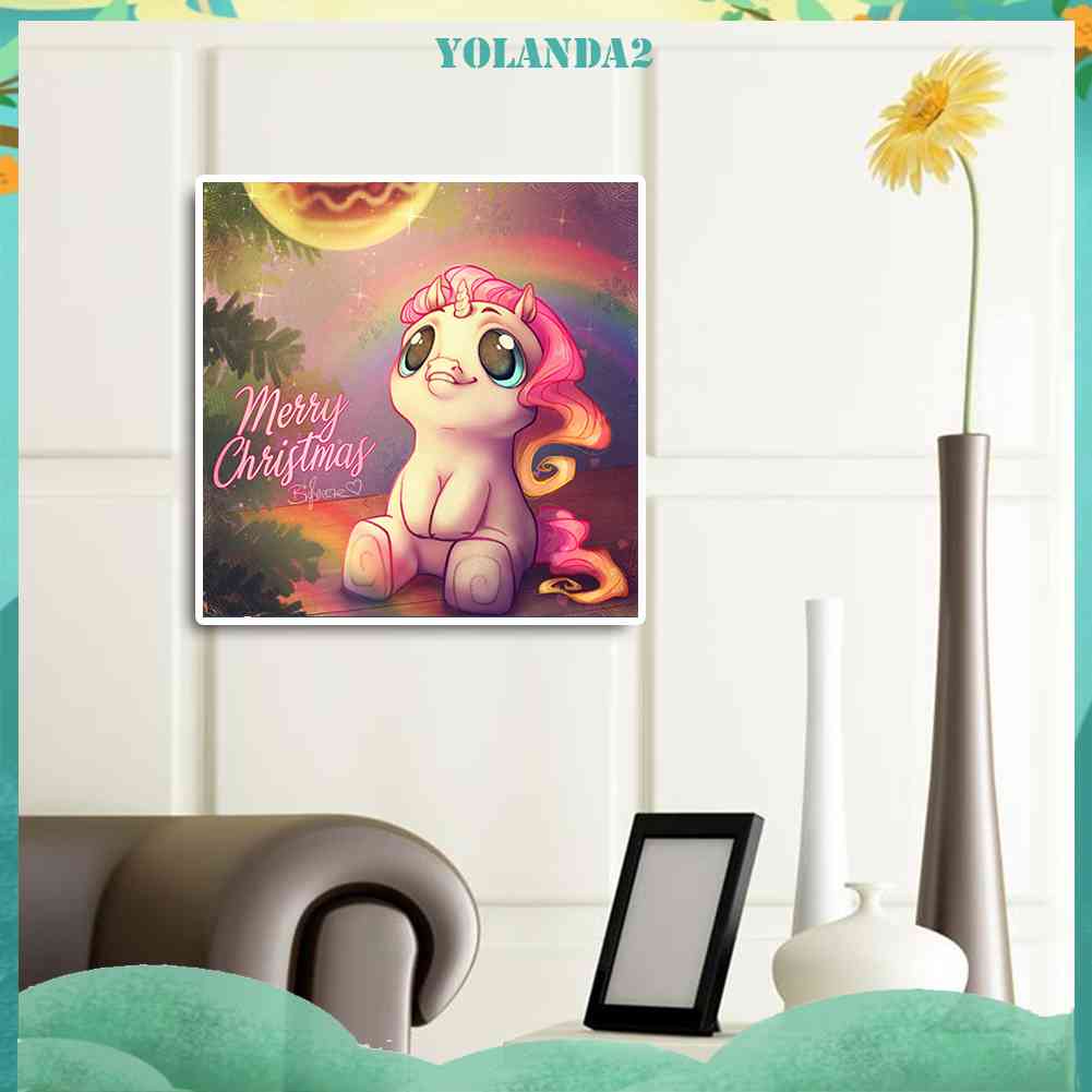 Bộ Tranh Đính Đá 5D Họa Tiết Hoạt Hình Độc Đáo DIY Dùng Trang Trí Nhà Cửa