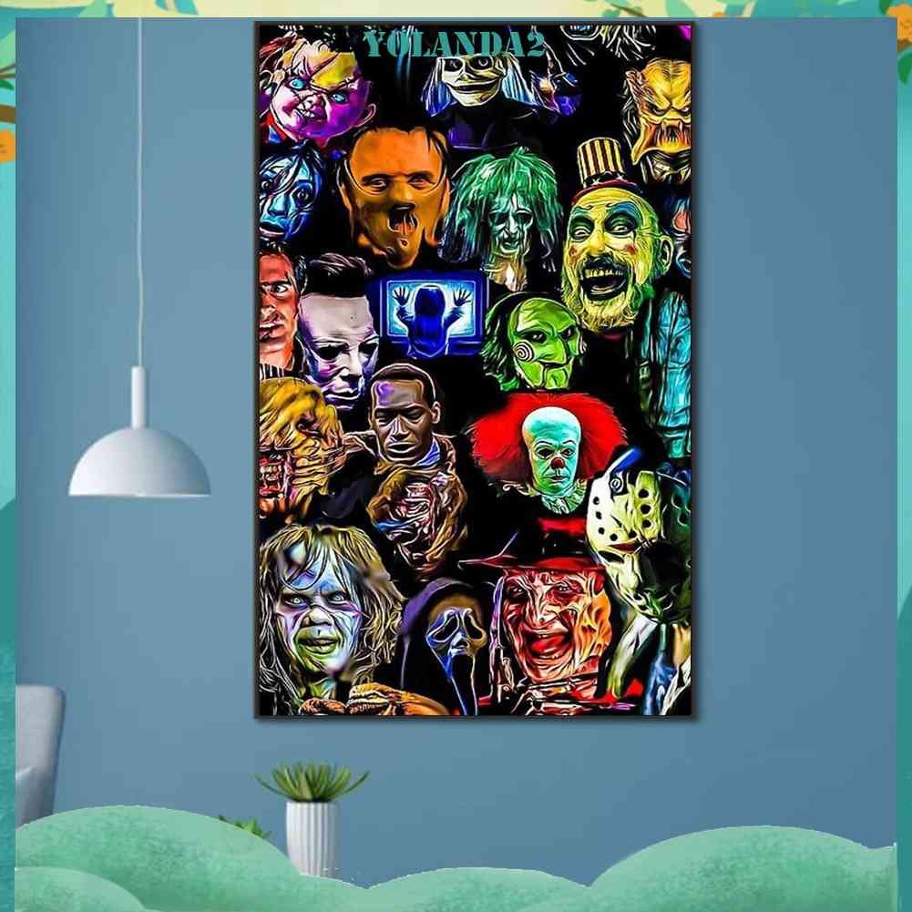 Bộ Tranh Đính Đá 5D Họa Tiết Khủng Long Độc Đáo DIY Dùng Trang Trí Nhà Cửa