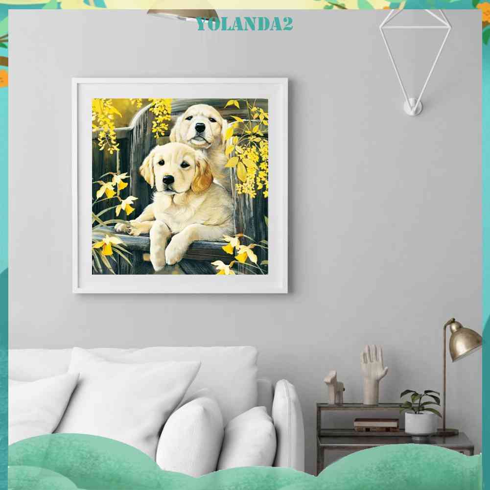 Tranh Đính Đá Kim Cương Toàn Bộ 5D DIY Hình Vẽ Vườn Hoa