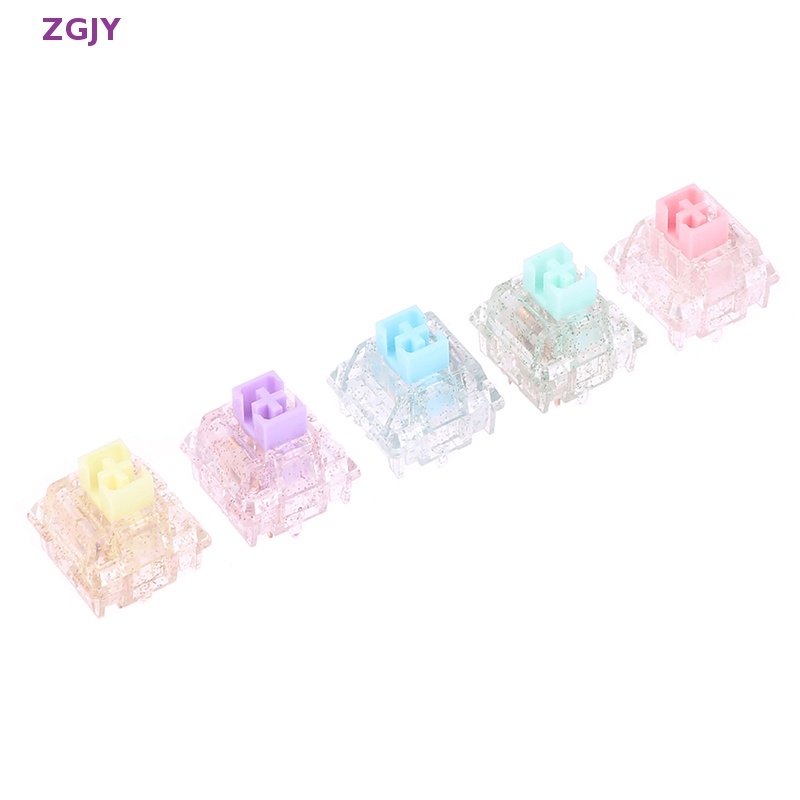 Công Tắc ZGJY 5pin RGB 30g 45g 62g 67g 80g force mx clone Cho Bàn Phím Cơ 60m Mới
