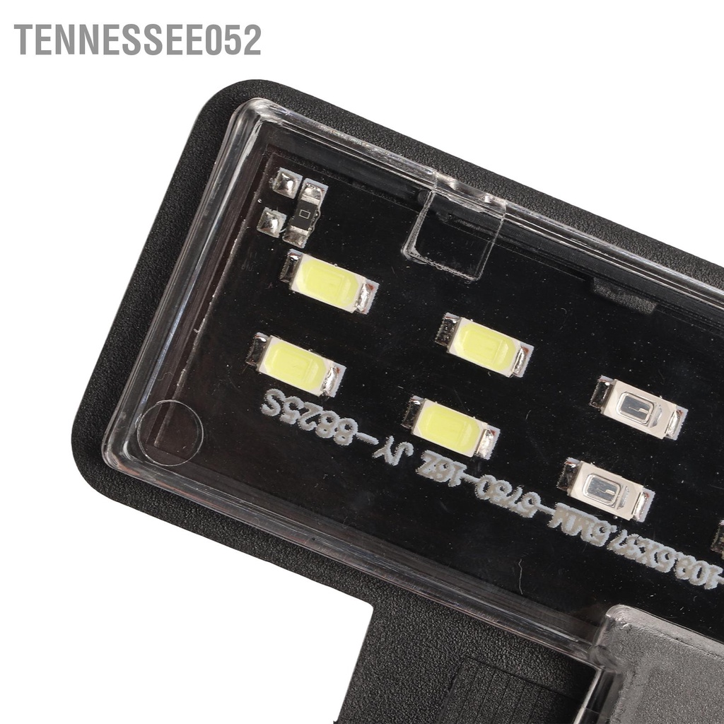 Tennessee052 Cá Kẹp Đèn Chuyên Nghiệp Độ Sáng Cao Mini Siêu Mỏng LED Bể Phích Cắm Châu Âu 220V Vỏ Đen