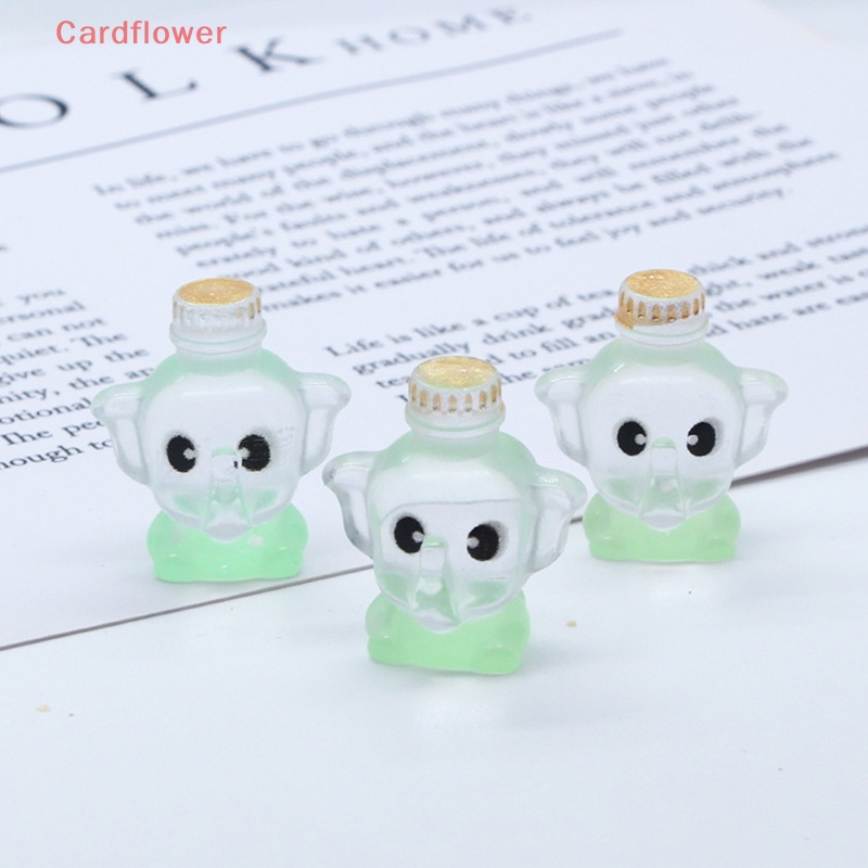 1 Chú Voi Dạ Quang Trang Trí Tiểu Cảnh Mới