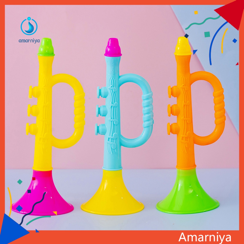 Set 2 Kèn Trumpet Đồ Chơi Kích Thích Trí Thông Minh Cho Bé