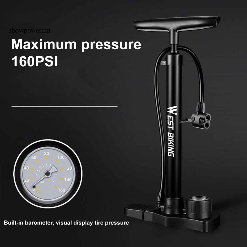 1 Bộ Bơm Hơi Xe Đạp Đa Năng Tiện Dụng Cho MTB 160Psi