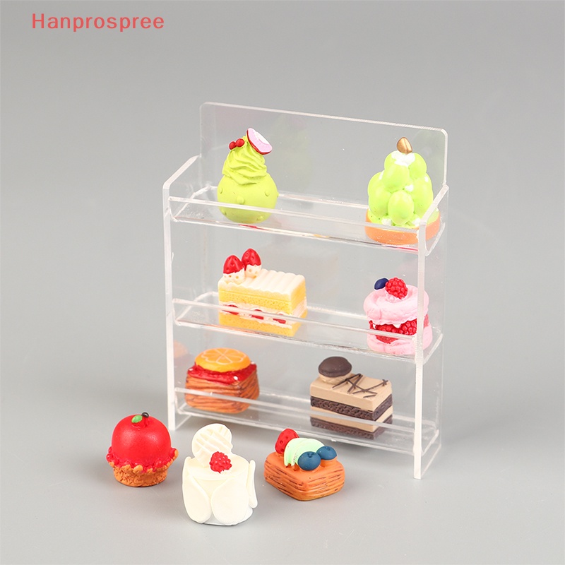 Tủ Đựng Bánh Trưng Bày Trang Trí Nhà Búp Bê Tỉ Lệ 1 / 12