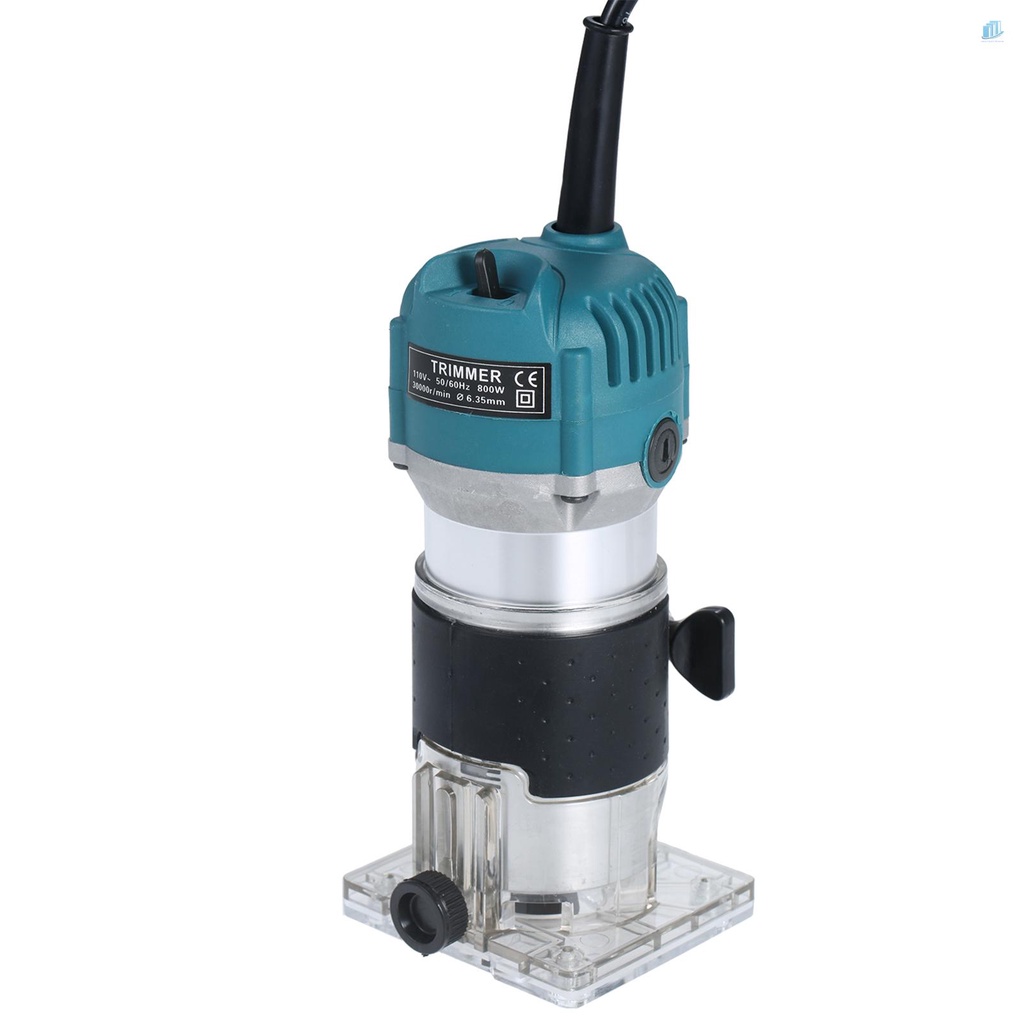 Bộ Định Tuyến Cắt Gỗ Với Đế Trong Suốt 110V 800W 30000r / Phút s2mwvn Chuyên Dụng